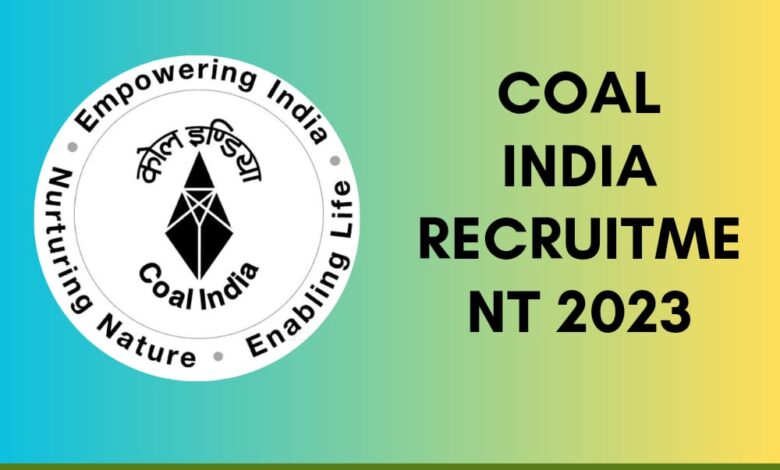 Coal India Recruitment 2023