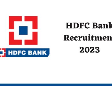 HDFC Bank Recruitment 2023